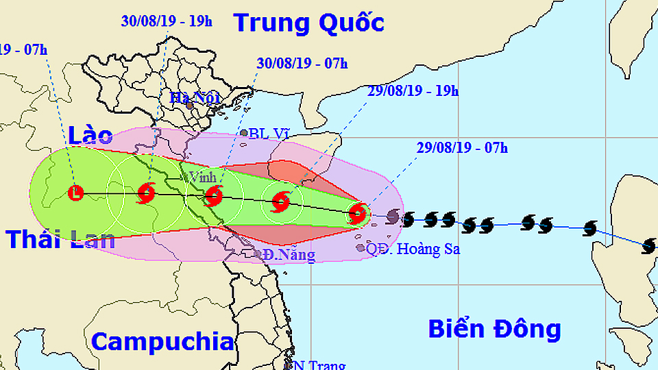 TIN BÃO KHẨN CẤP (CƠN BÃO SỐ 4)