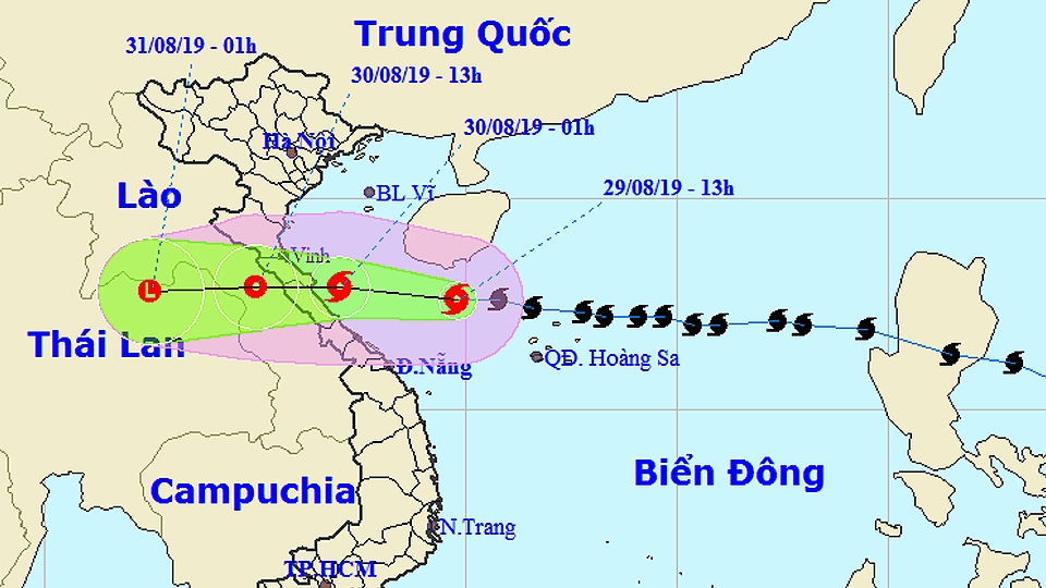 TIN BÃO KHẨN CẤP (CƠN BÃO SỐ 4)