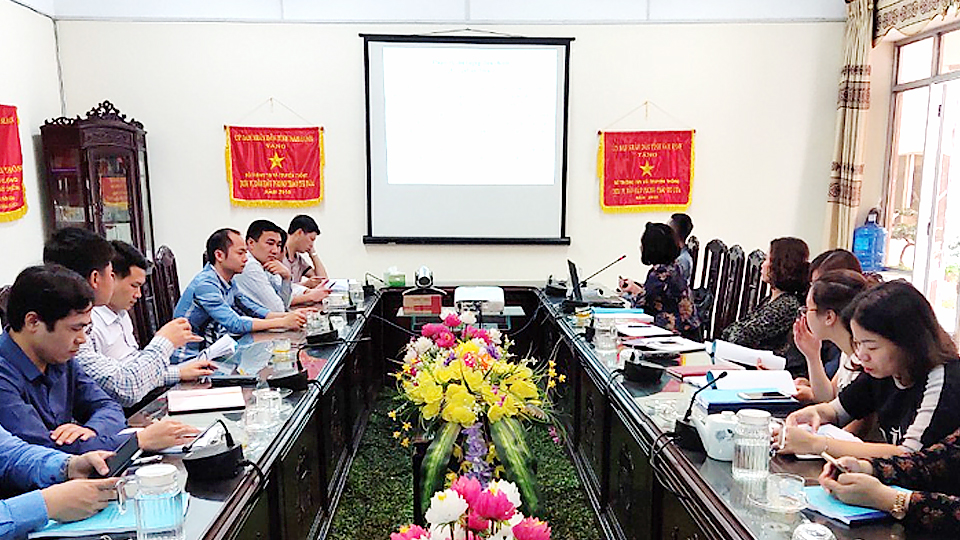 Tập huấn kỹ năng ứng dụng phần mềm dịch vụ đô thị thông minh tỉnh Nam Định