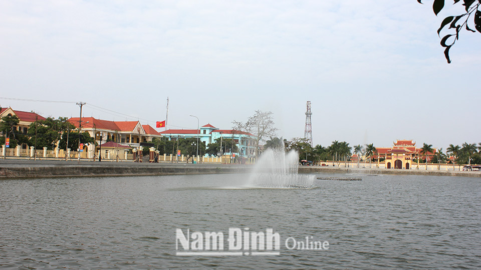Thị trấn Ngô Đồng tập trung nguồn lực xây dựng nông thôn mới nâng cao