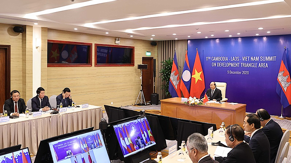 Hội nghị cấp cao Khu vực Tam giác phát triển Campuchia - Lào - Việt Nam lần thứ 11