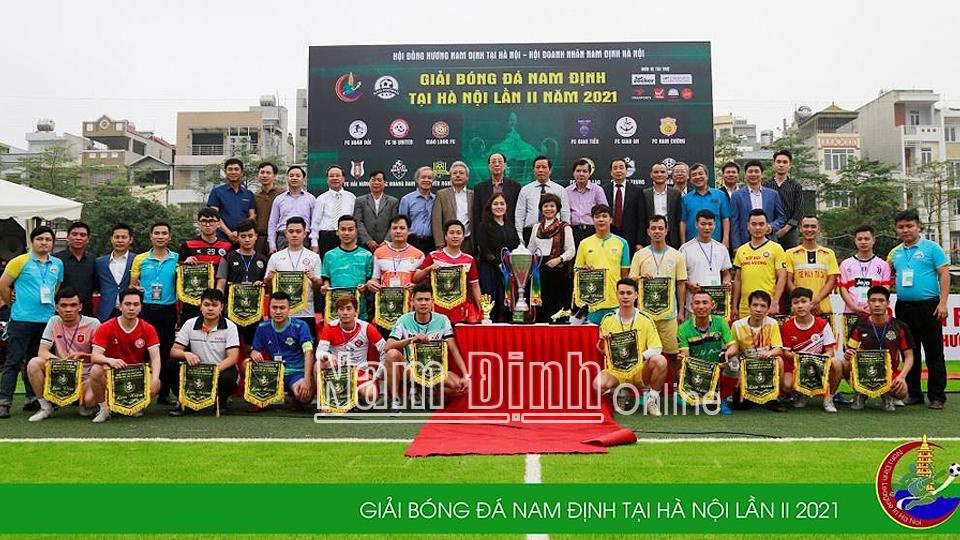 Khai mạc giải bóng đá Nam Định tại Hà Nội năm 2021 thắm đượm tình đồng hương