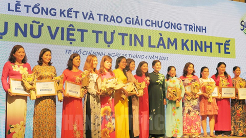 Hỗ trợ 1 triệu phụ nữ Việt tự tin tham gia phát triển kinh tế