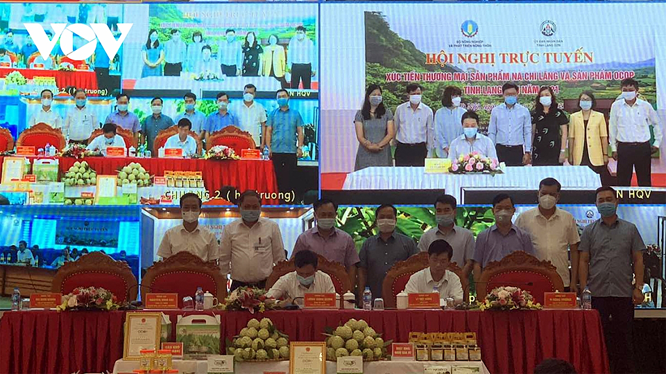 Xúc tiến thương mại tiêu thụ Na Chi Lăng và sản phẩm OCOP tỉnh Lạng Sơn năm 2021