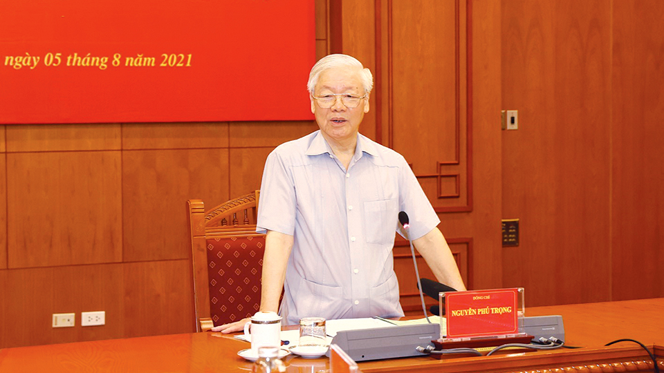 Tổng Bí thư Nguyễn Phú Trọng: Đấu tranh chống tham nhũng, tiêu cực phải quyết liệt hơn nữa