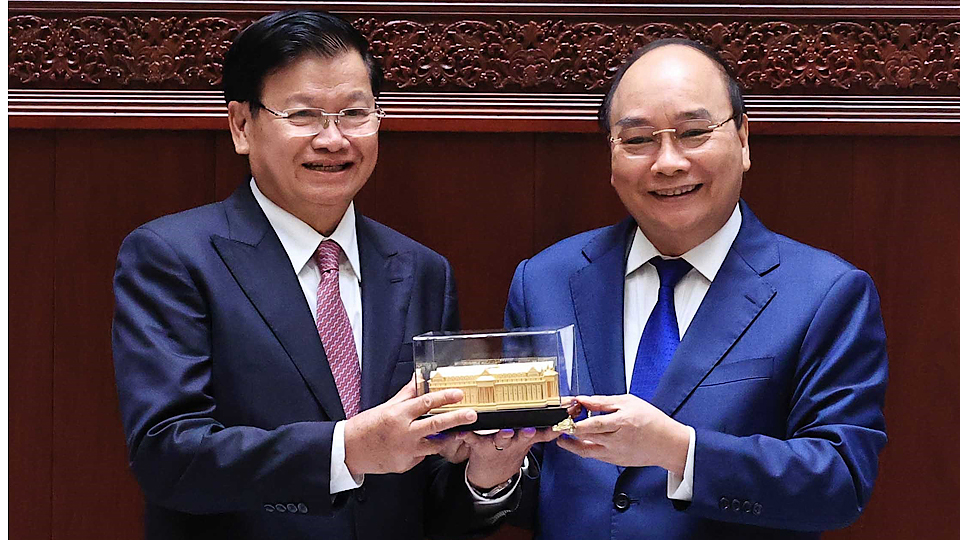 Chủ tịch nước Nguyễn Xuân Phúc thăm hữu nghị chính thức Cộng hòa Dân chủ Nhân dân Lào