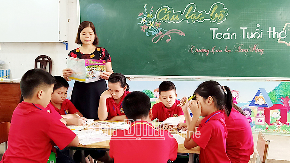 Trường Tiểu học Nam Hồng nâng cao chất lượng giáo dục toàn diện