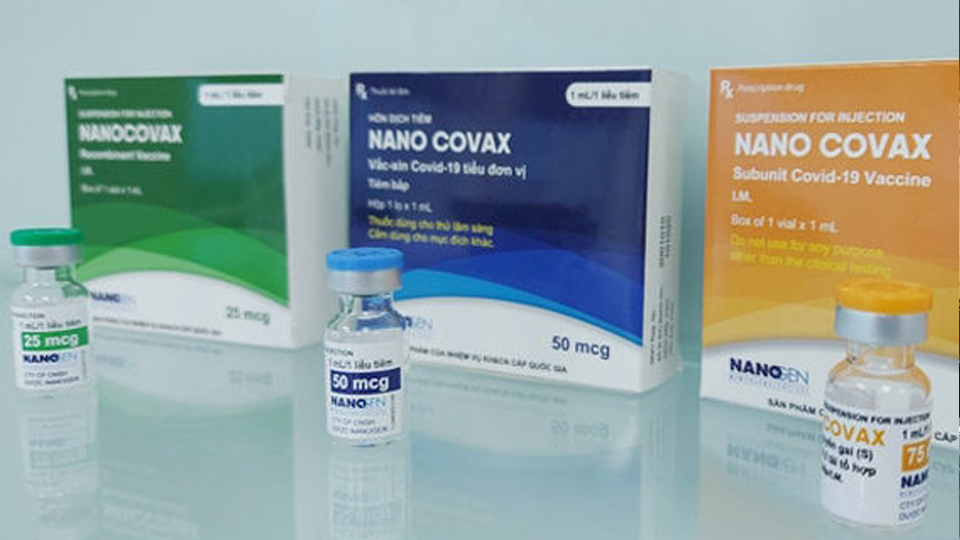 Vắc-xin Nano Covax được đánh giá đạt yêu cầu về tính an toàn, có tính sinh miễn dịch