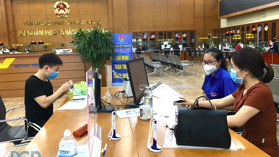 Bắc Giang: Tỷ lệ hồ sơ thủ tục hành chính trả trước hạn đạt cao
