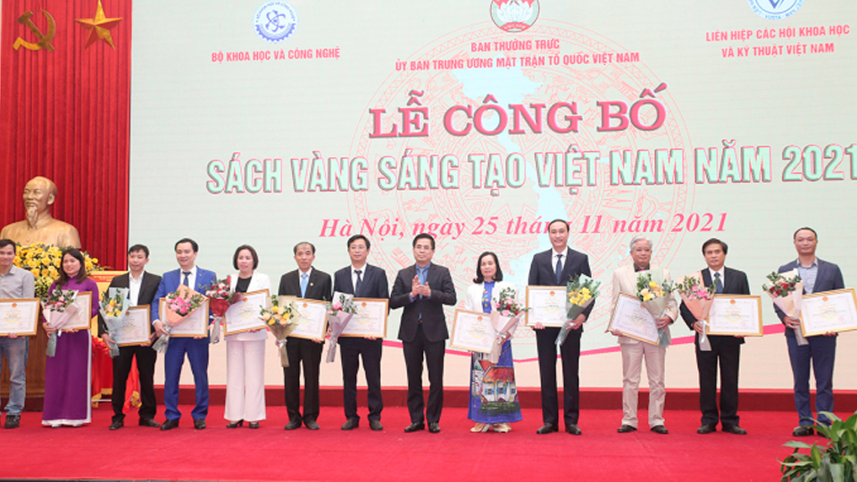 Vinh danh 76 công trình, giải pháp Sáng tạo Việt Nam năm 2021