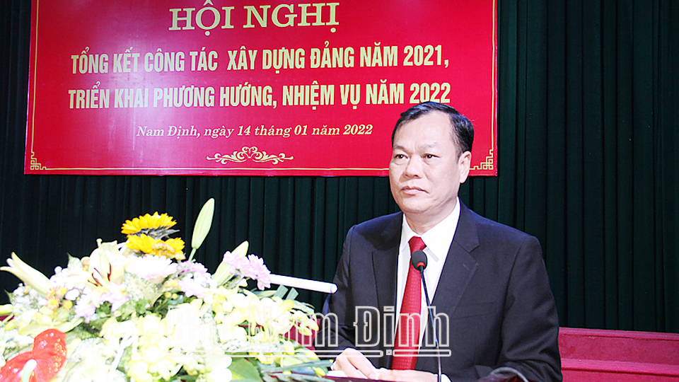 Đảng ủy Khối các Cơ quan và Doanh nghiệp tỉnh triển khai nhiệm vụ năm 2022