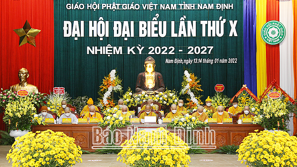 Đại hội đại biểu Giáo hội Phật giáo tỉnh lần thứ X, nhiệm kỳ 2022-2027