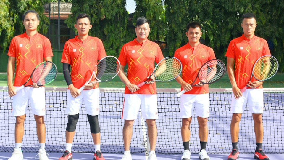 Quần vợt Việt Nam chạm trán đối thủ mạnh ở vòng playoffs Davis Cup 2022