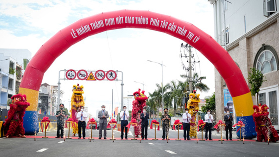 Đà Nẵng: Khánh thành cụm nút giao thông phía tây cầu Trần Thị Lý