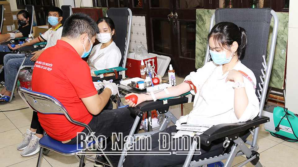 Tổ chức "Ngày hội hiến máu tình nguyện năm 2022"