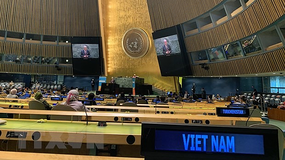 Việt Nam được bầu làm Phó Chủ tịch Đại hội đồng Liên hợp quốc khóa 77