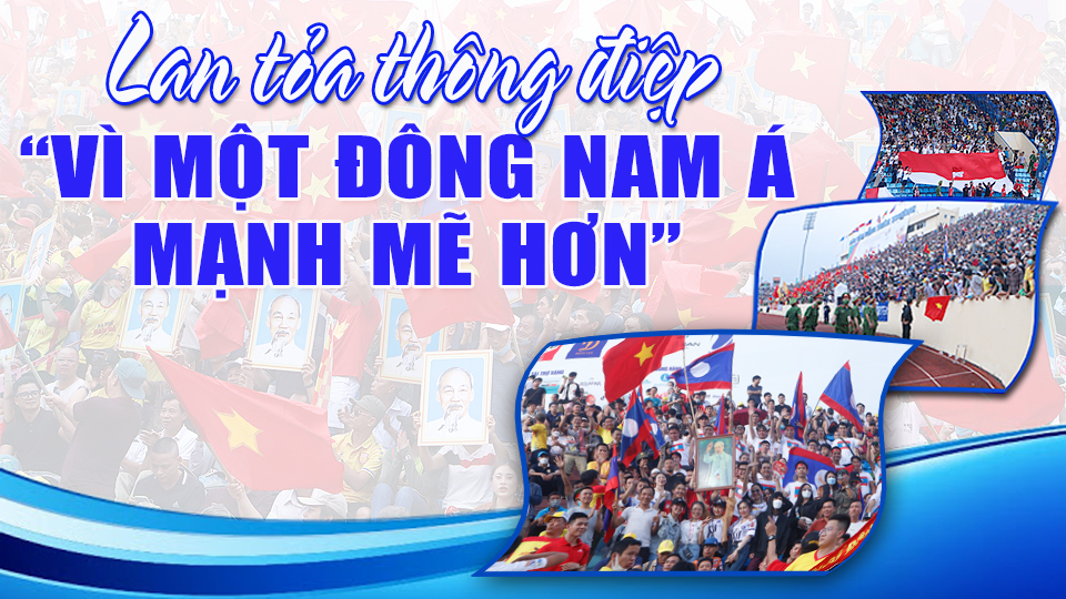 Lan tỏa thông điệp "Vì một Đông Nam Á mạnh mẽ hơn"