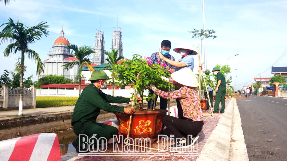 Bộ đội Biên phòng tỉnh tham gia xây dựng nông thôn mới nâng cao, kiểu mẫu