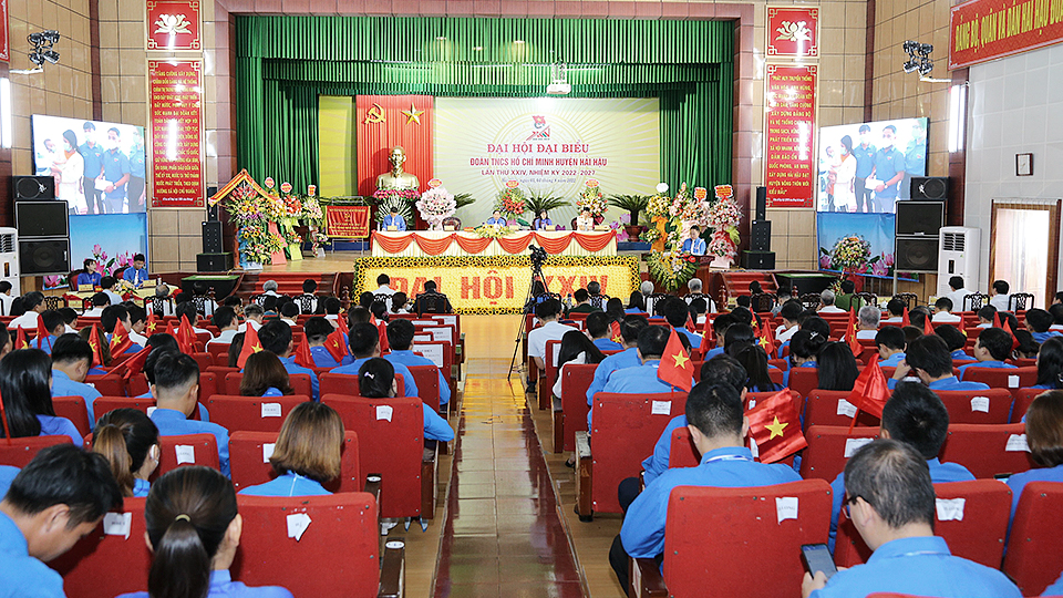 Đại hội đại biểu Đoàn TNCS Hồ Chí Minh huyện Hải Hậu lần thứ XXIV