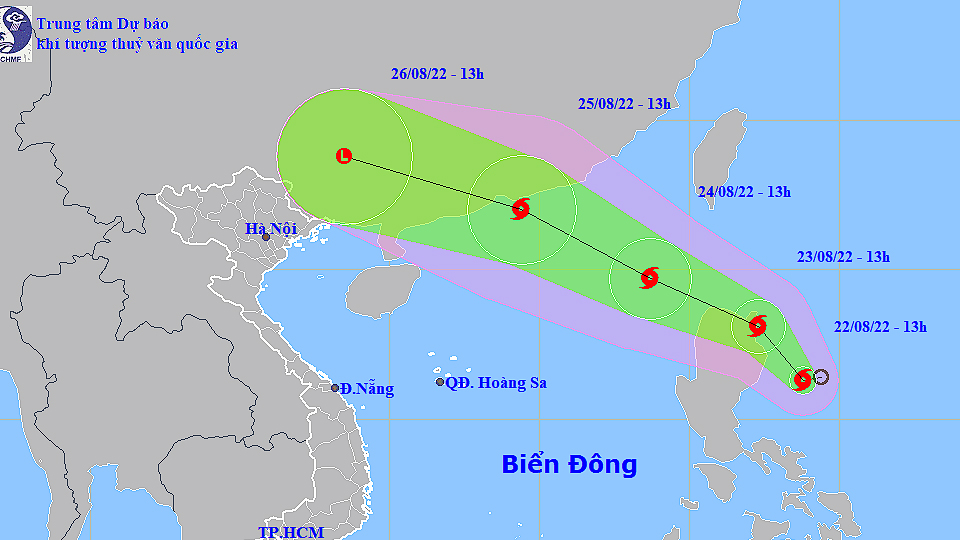 Các tỉnh từ Quảng Ninh đến Quảng Ngãi chủ động ứng phó với bão số 3