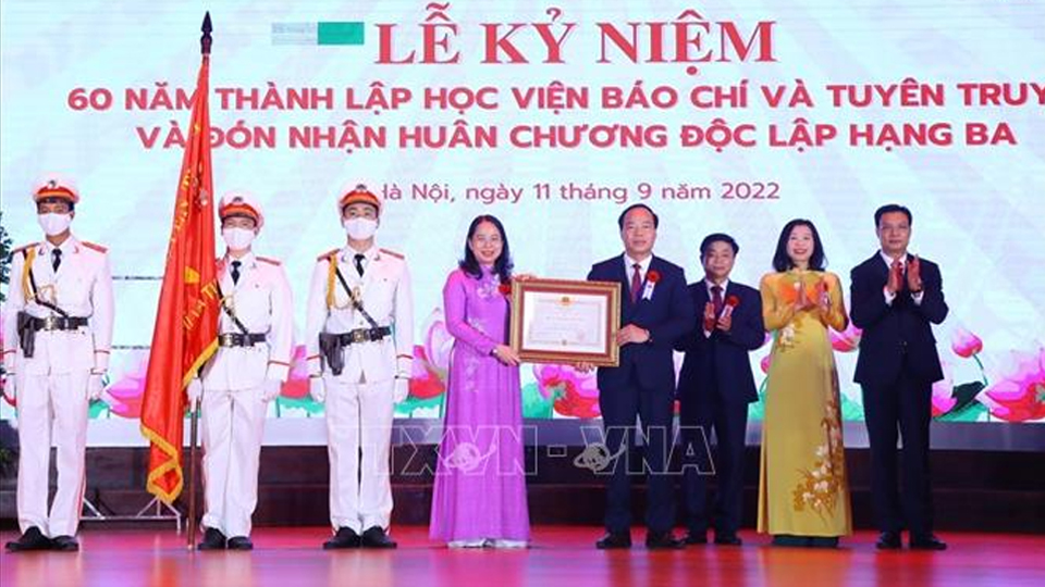 Học viện Báo chí và Tuyên truyền kỷ niệm 60 năm ngày thành lập