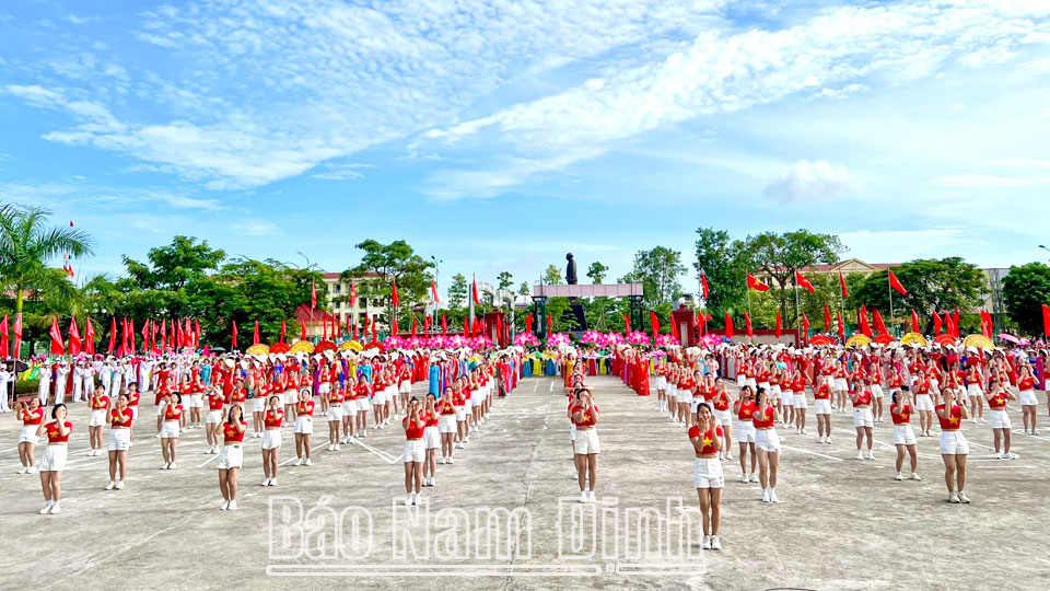 Dân vũ - Môn thể thao sôi động  tại Đại hội Thể dục thể thao các cấp năm 2022