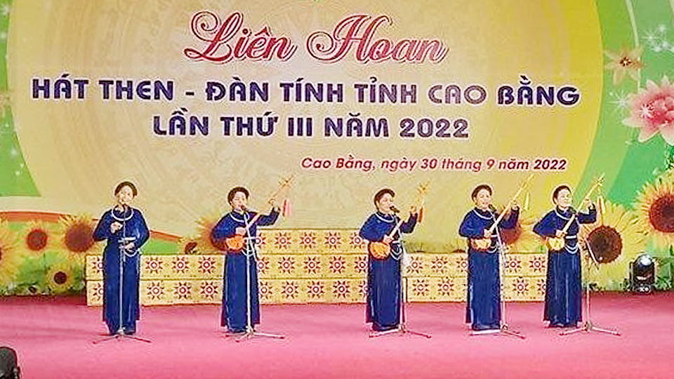 Liên hoan hát Then - đàn Tính tỉnh Cao Bằng lần thứ 3