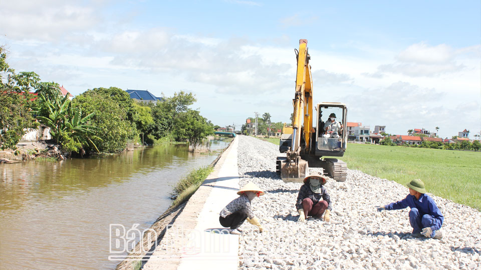 Nghĩa Hưng đẩy mạnh đầu tư công tạo đòn bẩy phát triển kinh tế