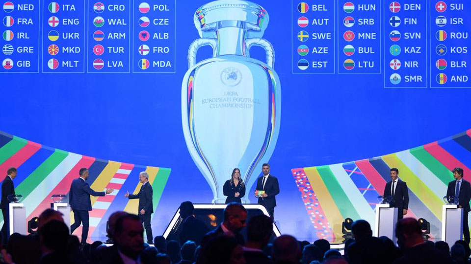 Kết quả bốc thăm vòng loại Euro 2024