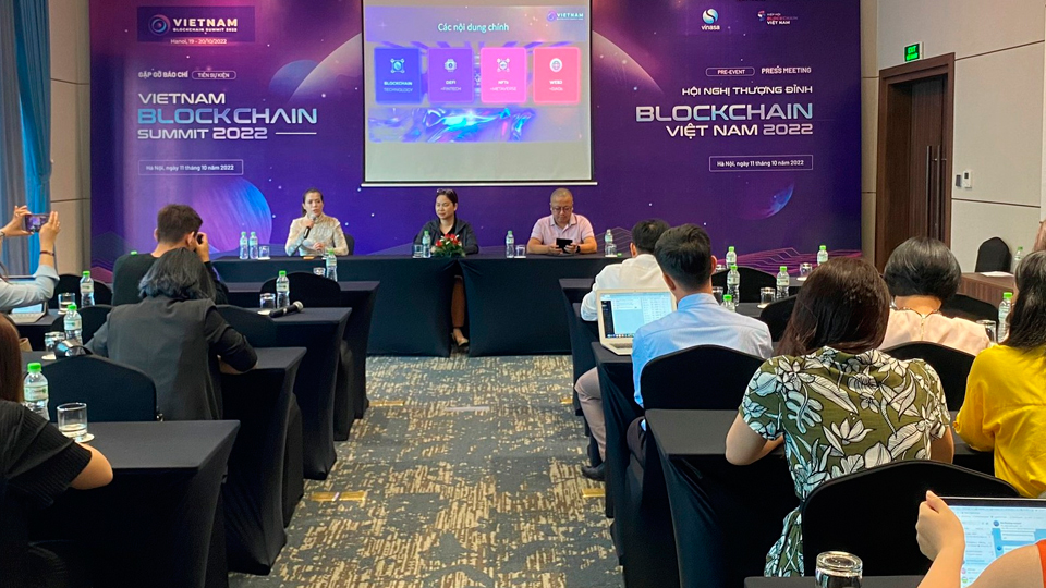 Hội nghị thượng đỉnh Blockchain Việt Nam 2022 sẽ diễn ra từ 19 đến 20-10