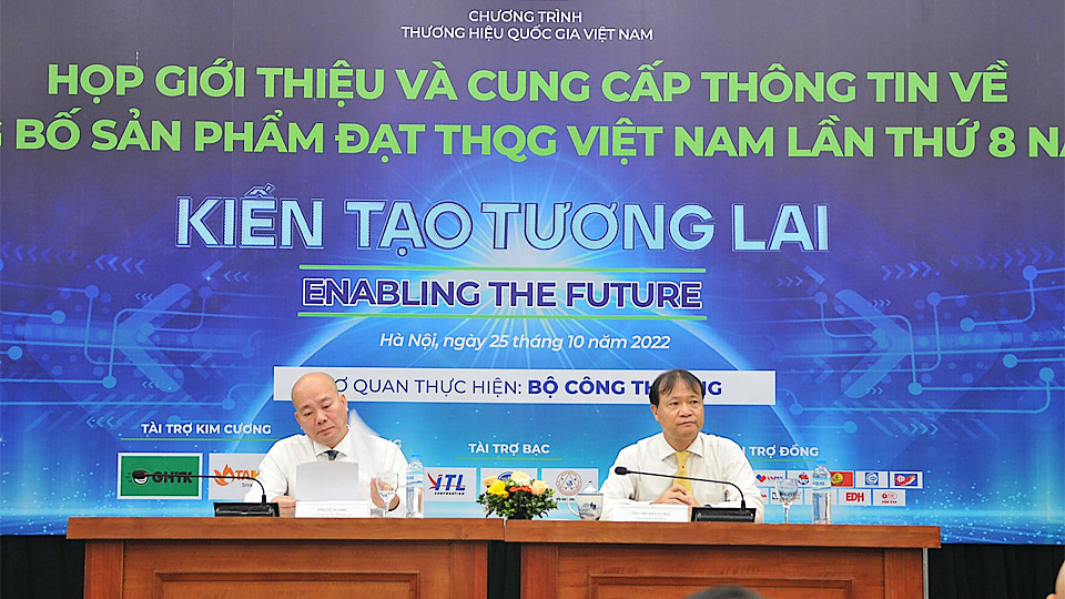 172 doanh nghiệp có sản phẩm đạt Thương hiệu quốc gia năm 2022