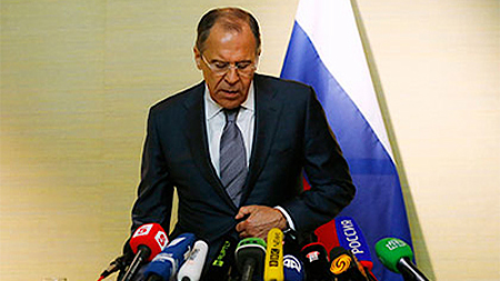 Ngoại trưởng Nga Sergey Lavrov.