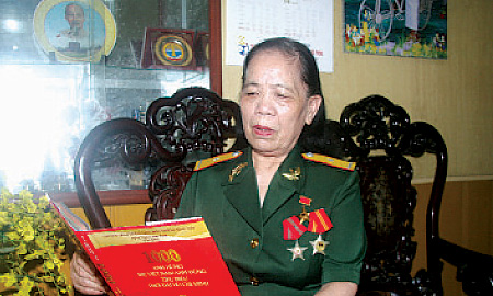 Anh hùng LLVTND Vũ Thị Thanh Nhâm.