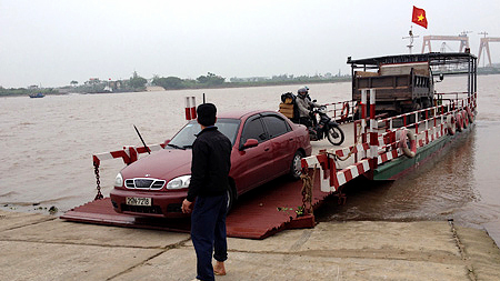 Bến phà Thịnh Long chủ động bảo đảm an toàn giao thông trong mùa mưa bão.