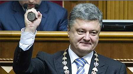 Tổng thống Ukraine Petro Poroshenco.