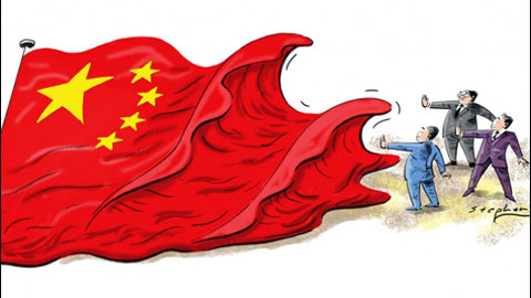 Ngoại giao pháo hạm của Trung Quốc khiến nhiều nước xa lánh nước này. Ảnh: Internet