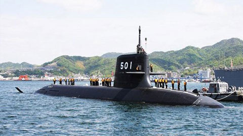 Ô-xtrây-li-a sẽ sở hữu tàu ngầm lớp Soryu hiện đại của Nhật Bản như một phần của kế hoạch hợp tác quân sự song phương. Ảnh: Internet