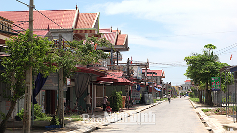 Khu dân cư văn hóa Lâm Hoan, xã Giao Phong.