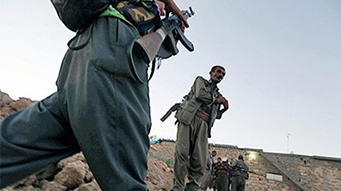Các chiến binh Peshmerga của người Kurd.
