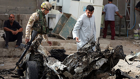 Bất ổn và bạo lực vẫn không ngừng leo thang ở Iraq (Ảnh: AFP)