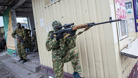 Tự vệ Donetsk tuyên bố phản công sau thời gian dài phòng ngự.