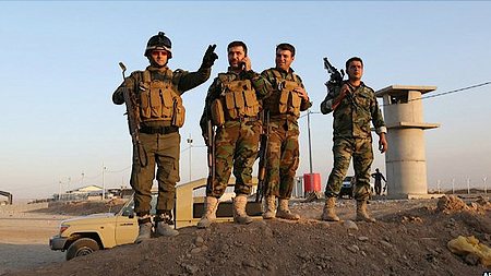 Mỹ sẽ hỗ trợ quân đội của người Kurd chiến đấu với IS.