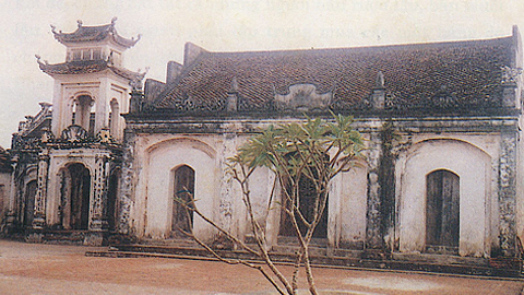 Chùa Tự Lạc nơi họp bàn kế hoạch khởi nghĩa giành chính quyền ở hai huyện Xuân Trường và Giao Thuỷ, ngày 20-8-1945.