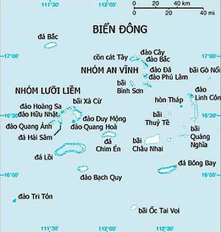 Quần đảo Hoàng Sa, Thành phố Đà Nẵng.