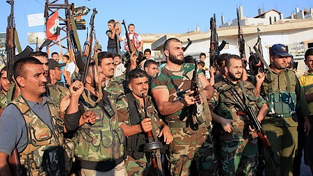 Binh sỹ quân đội Syria. (Nguồn: AFP/TTXVN)