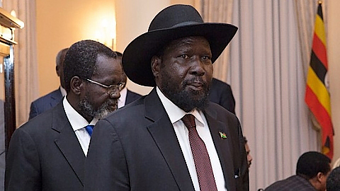 Tổng thống Nam Sudan Salva Kiirr (Ảnh: AFP)