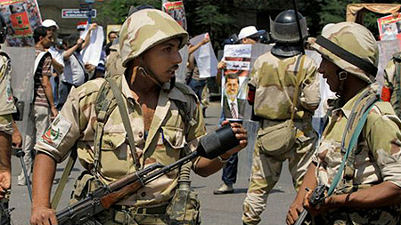 Quân đội Ai Cập (ảnh: USA Today)