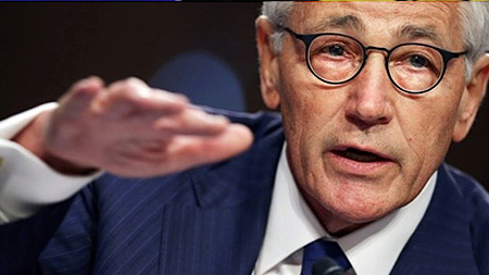 Bộ trưởng Quốc phòng Mỹ Chuck Hagel. (Nguồn: Getty Images).