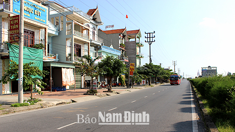 Nông thôn mới xã Xuân Kiên.