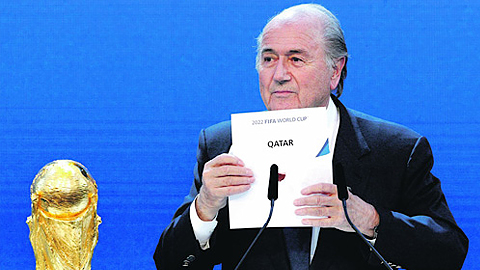 Chủ tịch FIFA Sepp Blatter.(Ảnh: EPA)